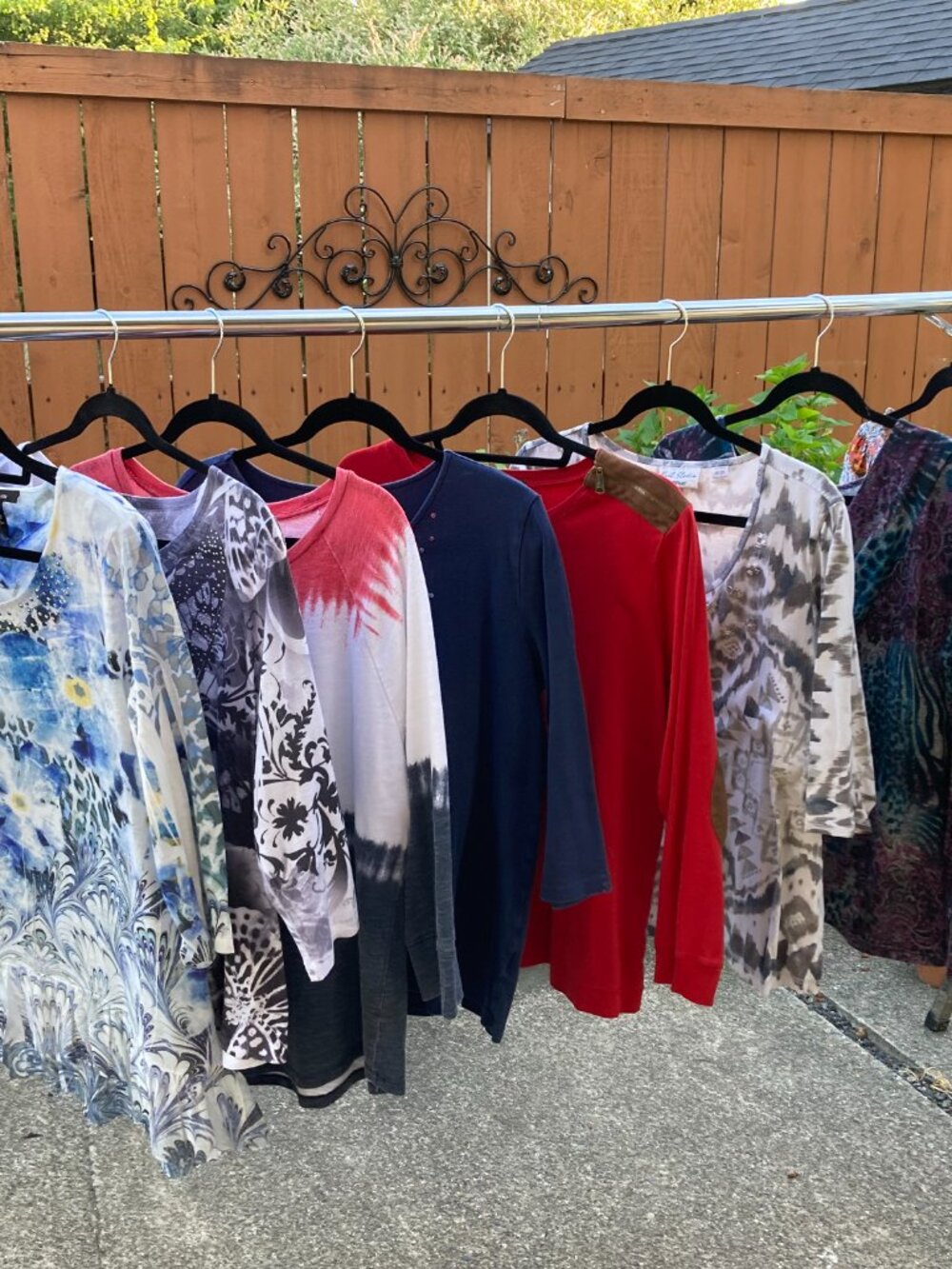 LOT of 7 women's Long Sleeve Tops XL